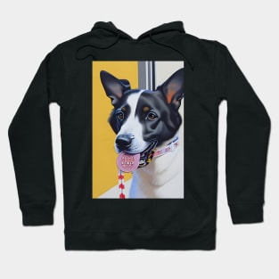 Dog Lottery ticket design Hoodie